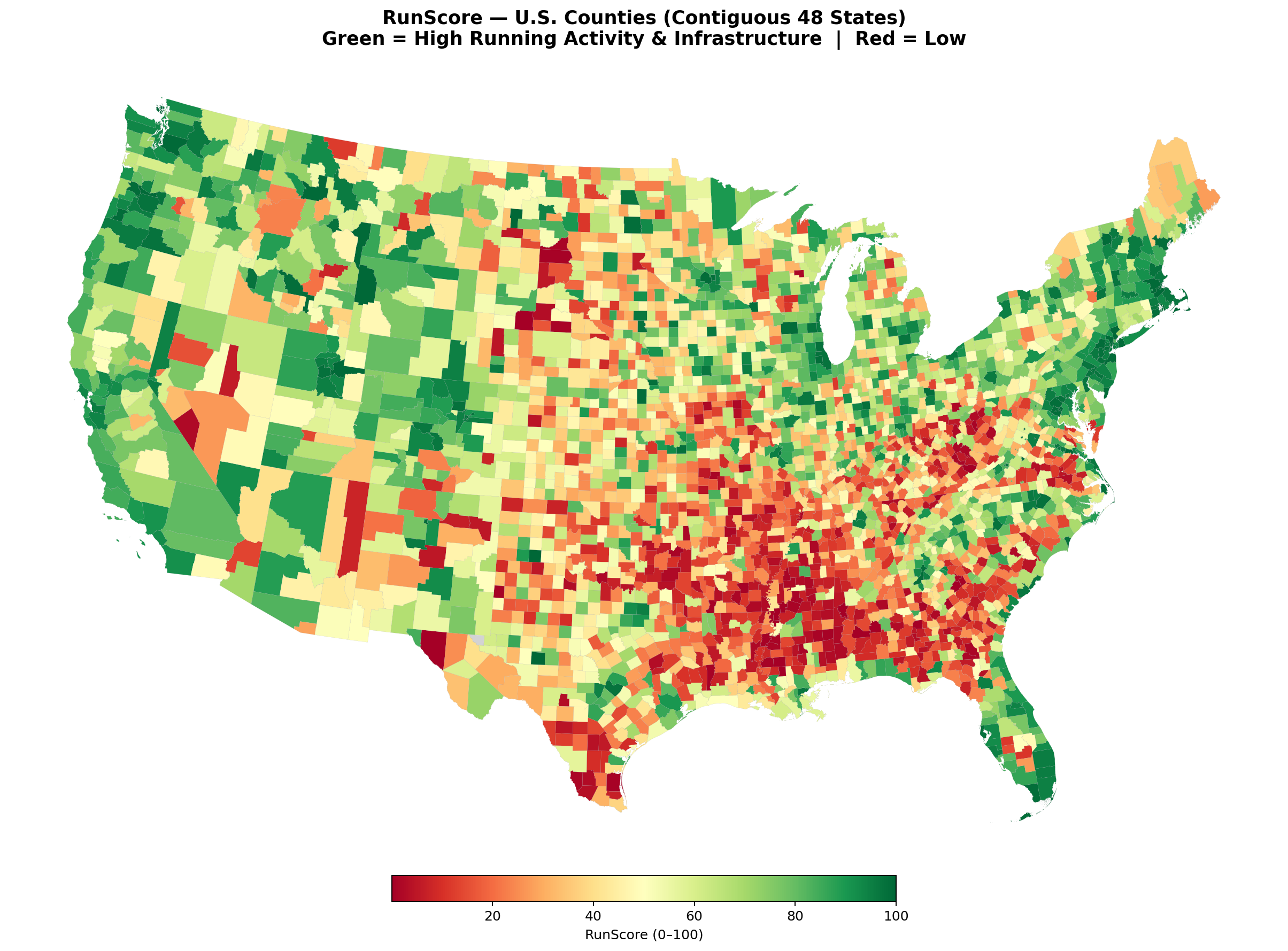 RunScore National Map